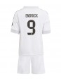 Real Madrid Endrick #9 Heimtrikotsatz für Kinder 2025-26 Kurzarm (+ Kurze Hosen)